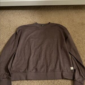 Vuori Daydream Crew in Heathered Huckleberry